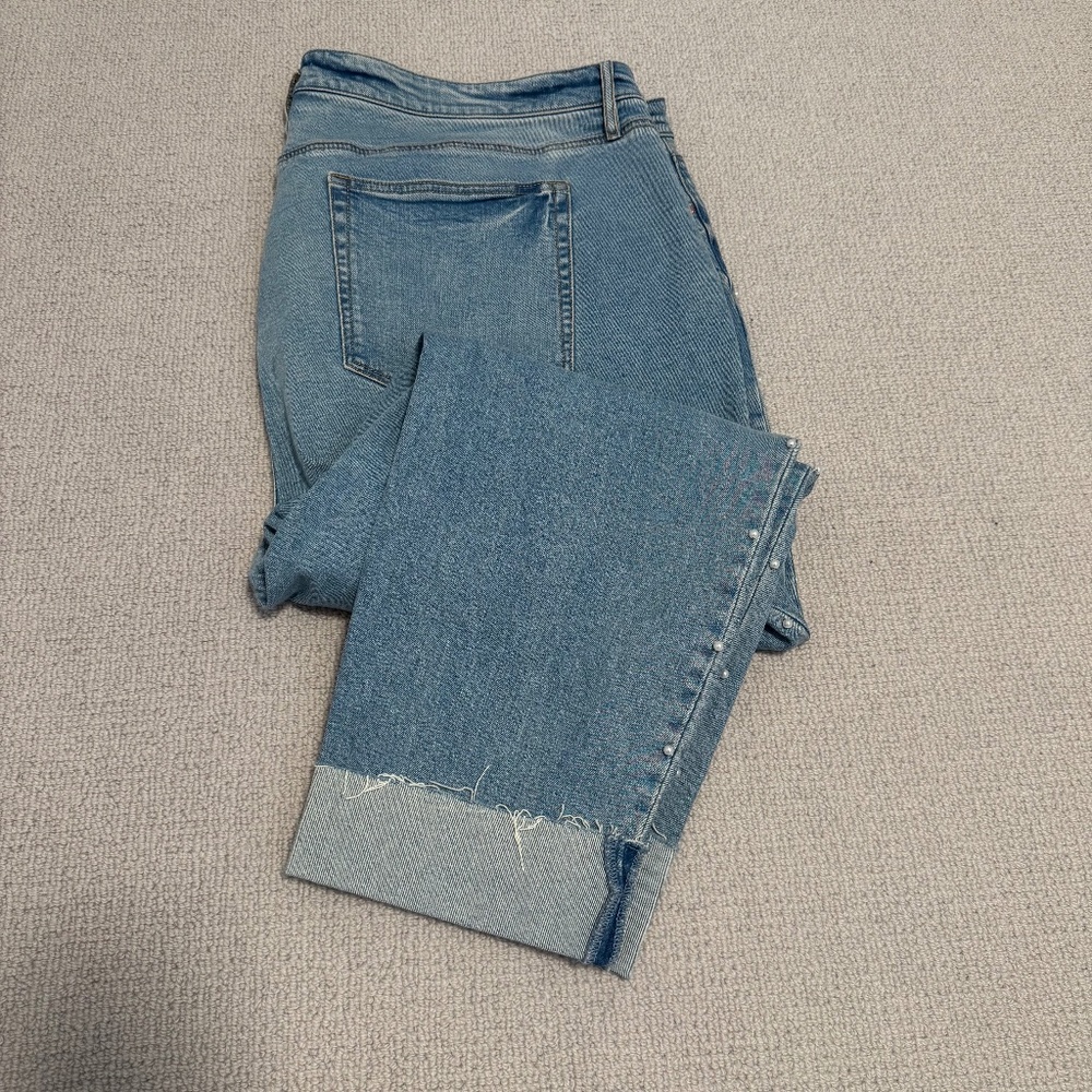 Ann Taylor LOFT Plus Jeans with Pearls!